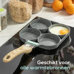 Culistar Pannenkoekenpan Inductie - Pancake Pan - Omeletpan - Omeletmaker - Eierpan - Inclusief Receptenboekje -Keukenbenodigdheden 1200x1200 1245