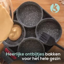 Culistar Pannenkoekenpan Inductie - Pancake Pan - Omeletpan - Omeletmaker - Eierpan - Inclusief Receptenboekje -Keukenbenodigdheden 1200x1200 1248