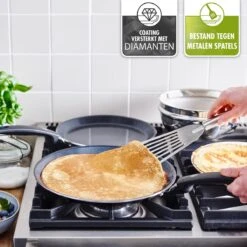 GreenPan Essentials Pannenkoekenpan 24cm - Zwart - Inductie - PFAS-vrij 24 GreenPan Essentials Pannenkoekenpan 24cm - Zwart - Inductie - PFAS-vrij -Keukenbenodigdheden 1200x1200 1271