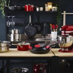 KitchenAid Stainless Steel Hapjespan Met Glazen Deksel ø28cm - RVS - Inductie - Anti-aanbak 14 KitchenAid Stainless Steel Hapjespan Met Glazen Deksel ø28cm - RVS - Inductie - Anti-aanbak -Keukenbenodigdheden 1200x1200 1308