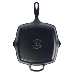 Le Creuset Gietijzeren Vierkante Grillpan - 26cm - Mat Zwart -Keukenbenodigdheden 1200x1200 1375