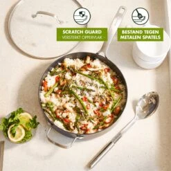 GreenPan Copenhagen Stoofpan Met Deksel En Extra Handvat 28cm/4.3L -Keukenbenodigdheden 1200x1200 1489
