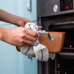 Nuovva Koperen Frituurpan, Met Diepe Zijkanten & Deksel -Keukenbenodigdheden 1200x1200 1527