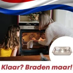 YUGN Braadslede Ovenschaal Braadslee Oven - Braadslede Met Rooster Voor Ovengerechten - Roestvrijstaal En 40x30x7CM - Cadeau Tip 24 YUGN Braadslede Ovenschaal Braadslee Oven - Braadslede Met Rooster Voor Ovengerechten - Roestvrijstaal En 40x30x7CM - Cadeau Tip -Keukenbenodigdheden 1200x1200 1613
