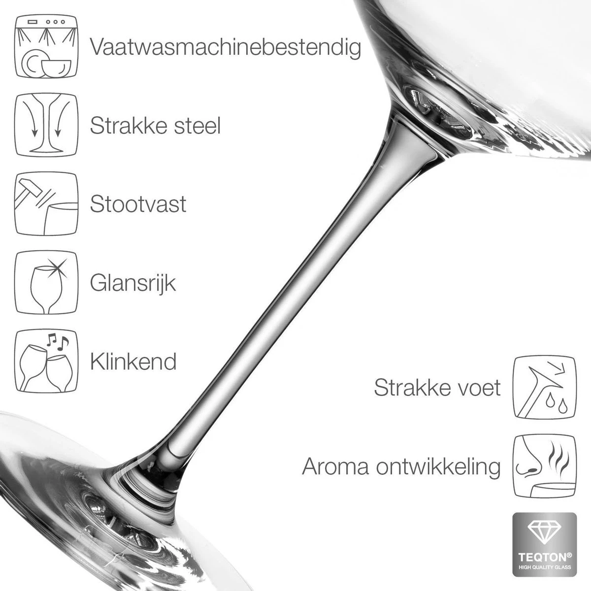 Leonardo Puccini Witte Wijnglazen - 560 Ml - Hoogte 24 Cm - 6 Stuks 9 Leonardo Puccini Witte Wijnglazen - 560 Ml - Hoogte 24 Cm - 6 Stuks - Afbeelding 7