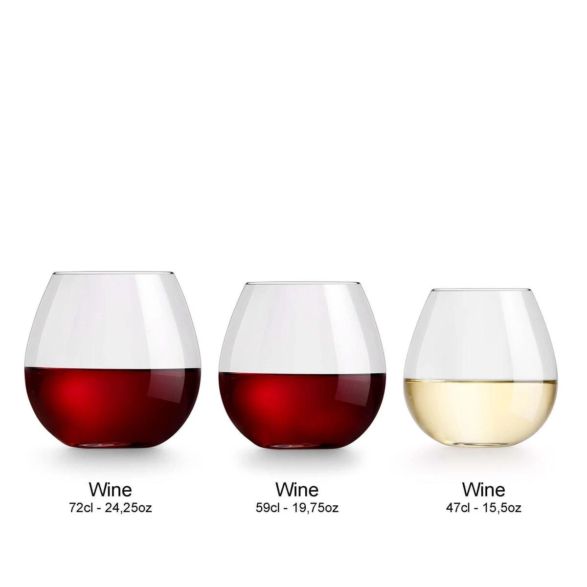 Libbey Wijnglas Cami Rood - 590 Ml / 59 Cl - 6 Stuks - Vaatwasserbestendig - Geen Voetje - Zonder Steel - Modern Trendy 7 Libbey Wijnglas Cami Rood - 590 Ml / 59 Cl - 6 Stuks - Vaatwasserbestendig - Geen Voetje - Zonder Steel - Modern Trendy - Afbeelding 5