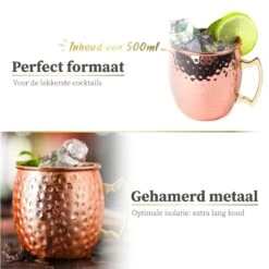 Sybra Moscow Mule Bekers - Cocktail Glazen - Set Van 2 Met RVS Rietjes 10 Sybra Moscow Mule Bekers - Cocktail Glazen - Set Van 2 Met RVS Rietjes -Keukenbenodigdheden 1200x1200 1745