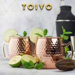 Toivo Moscow Mule Bekers Deluxe 2 Stuks - Brons - 500 Ml - Inclusief RVS Rietjes - Cocktailglas - Bekers 15 Toivo Moscow Mule Bekers Deluxe 2 Stuks - Brons - 500 Ml - Inclusief RVS Rietjes - Cocktailglas - Bekers -Keukenbenodigdheden 1200x1200 1753