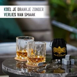 Whisiskey Luxe Whiskey Set - Incl. 2 Whiskey Glazen, 8 Whiskey Stones, 2 Onderzetters, Fluwelen Opbergzak, Opbergbox - Whisky Geschenkdoos - Glas - Herbruikbare IJsblokjes - Cadeau Voor Man & Vrouw 11 Whisiskey Luxe Whiskey Set - Incl. 2 Whiskey Glazen, 8 Whiskey Stones, 2 Onderzetters, Fluwelen Opbergzak, Opbergbox - Whisky Geschenkdoos - Glas - Herbruikbare IJsblokjes - Cadeau Voor Man & Vrouw -Keukenbenodigdheden 1200x1200 1769