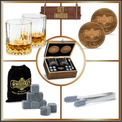 Whisiskey Luxe Whiskey Set - Incl. 2 Whiskey Glazen, 8 Whiskey Stones, 2 Onderzetters, Fluwelen Opbergzak, Opbergbox - Whisky Geschenkdoos - Glas - Herbruikbare IJsblokjes - Cadeau Voor Man & Vrouw 14 Whisiskey Luxe Whiskey Set - Incl. 2 Whiskey Glazen, 8 Whiskey Stones, 2 Onderzetters, Fluwelen Opbergzak, Opbergbox - Whisky Geschenkdoos - Glas - Herbruikbare IJsblokjes - Cadeau Voor Man & Vrouw -Keukenbenodigdheden 1200x1200 1772