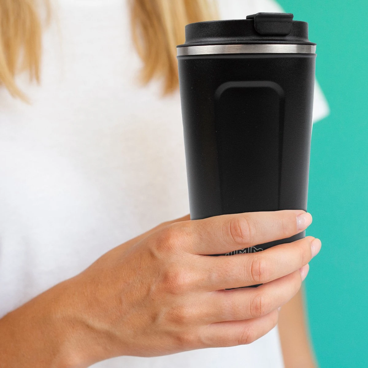 Nimma® Thermosbeker - 510 Ml - Koffiemok / Koffiebeker To Go - Travel Mug - Voor In De Auto - Rvs - Incl. E-Kookboek - Zwart 7 Nimma® Thermosbeker - 510 Ml - Koffiemok / Koffiebeker To Go - Travel Mug - Voor In De Auto - Rvs - Incl. E-Kookboek - Zwart - Afbeelding 5