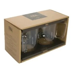 Gusta Fika - Glas - 400ml - Koffie Thee - Set 2 Stuks 19 Gusta Fika - Glas - 400ml - Koffie Thee - Set 2 Stuks -Keukenbenodigdheden 1200x1200 1914