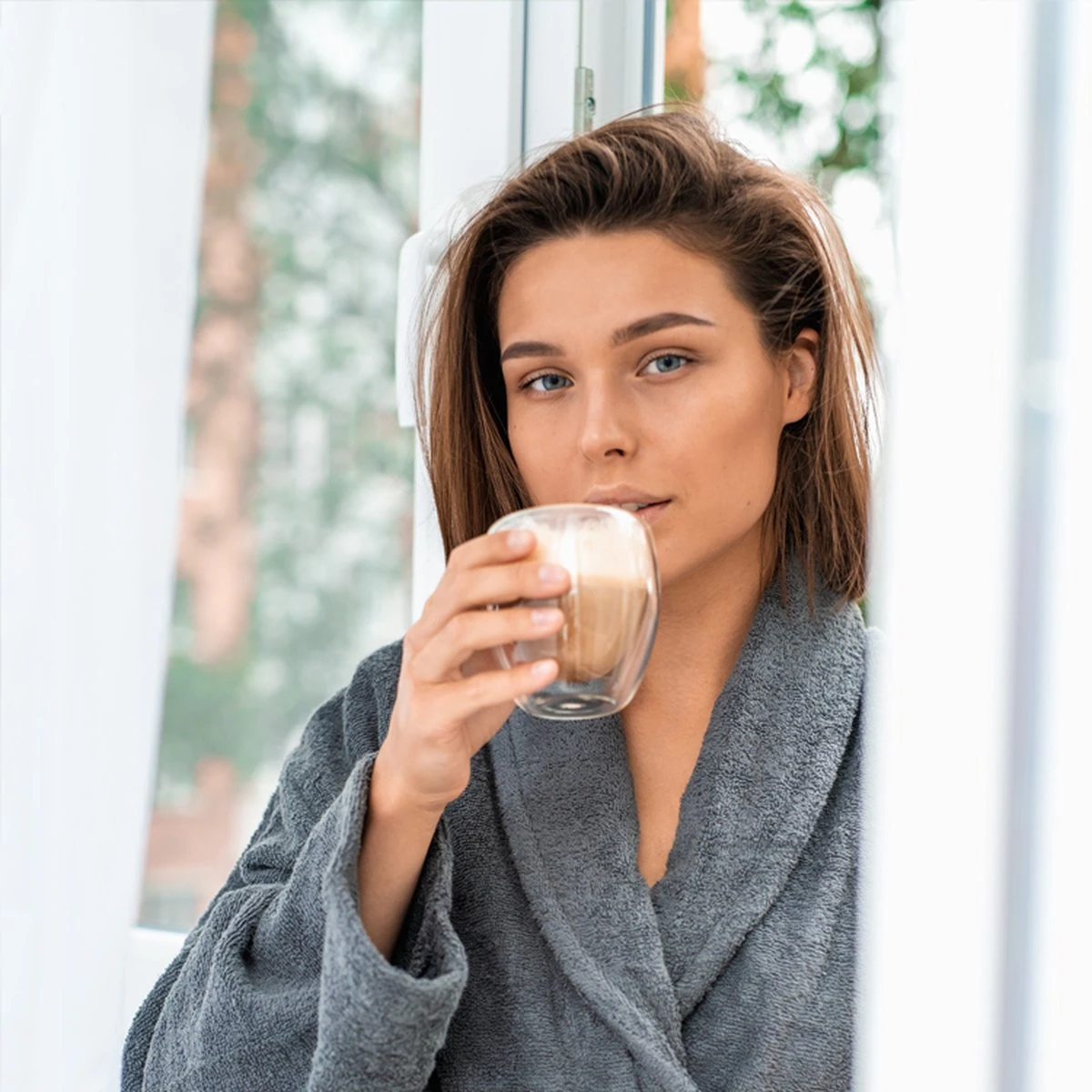 Dubbelwandige Koffieglazen - Cappuccino Glazen - Dubbelwandige Theeglazen - 300ML - 4x - Gratis Lepels 10 Dubbelwandige Koffieglazen - Cappuccino Glazen - Dubbelwandige Theeglazen - 300ML - 4x - Gratis Lepels - Afbeelding 8