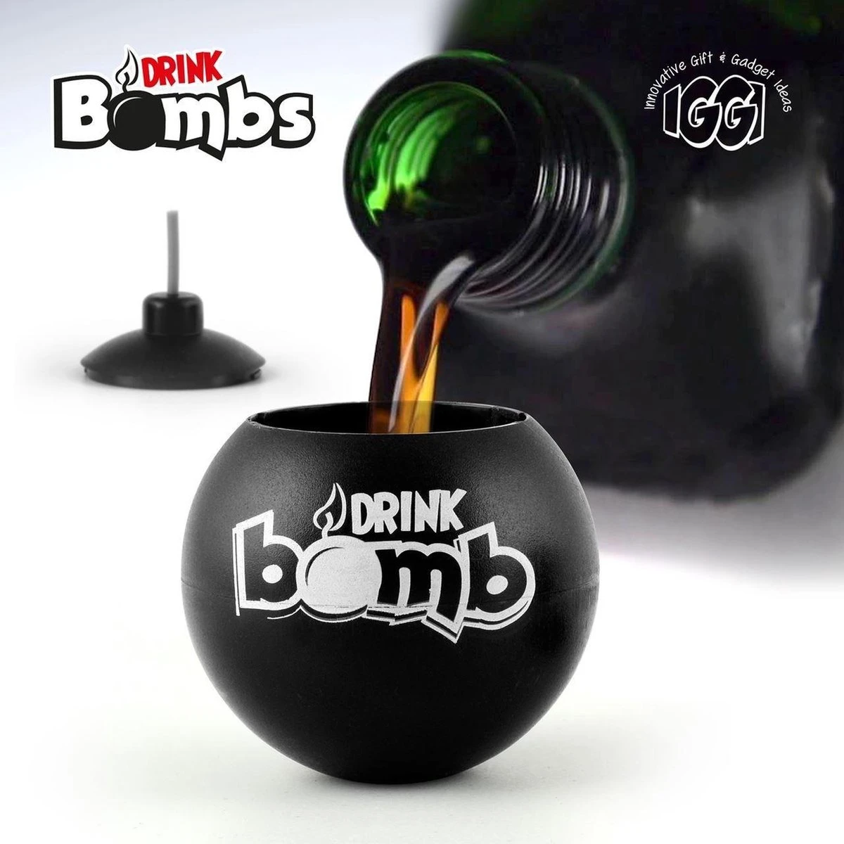 CKB LTD - Bomb Shots - Drank - Jagermeister Shotglaasjes Giftpack - Borrelglaasjes - Kunststof - Shotglazen - Zwart - 4 Stuks - Glazen Shotglas Likeur Drank Jagerbomb 5 CKB LTD - Bomb Shots - Drank - Jagermeister Shotglaasjes Giftpack - Borrelglaasjes - Kunststof - Shotglazen - Zwart - 4 Stuks - Glazen Shotglas Likeur Drank Jagerbomb - Afbeelding 3