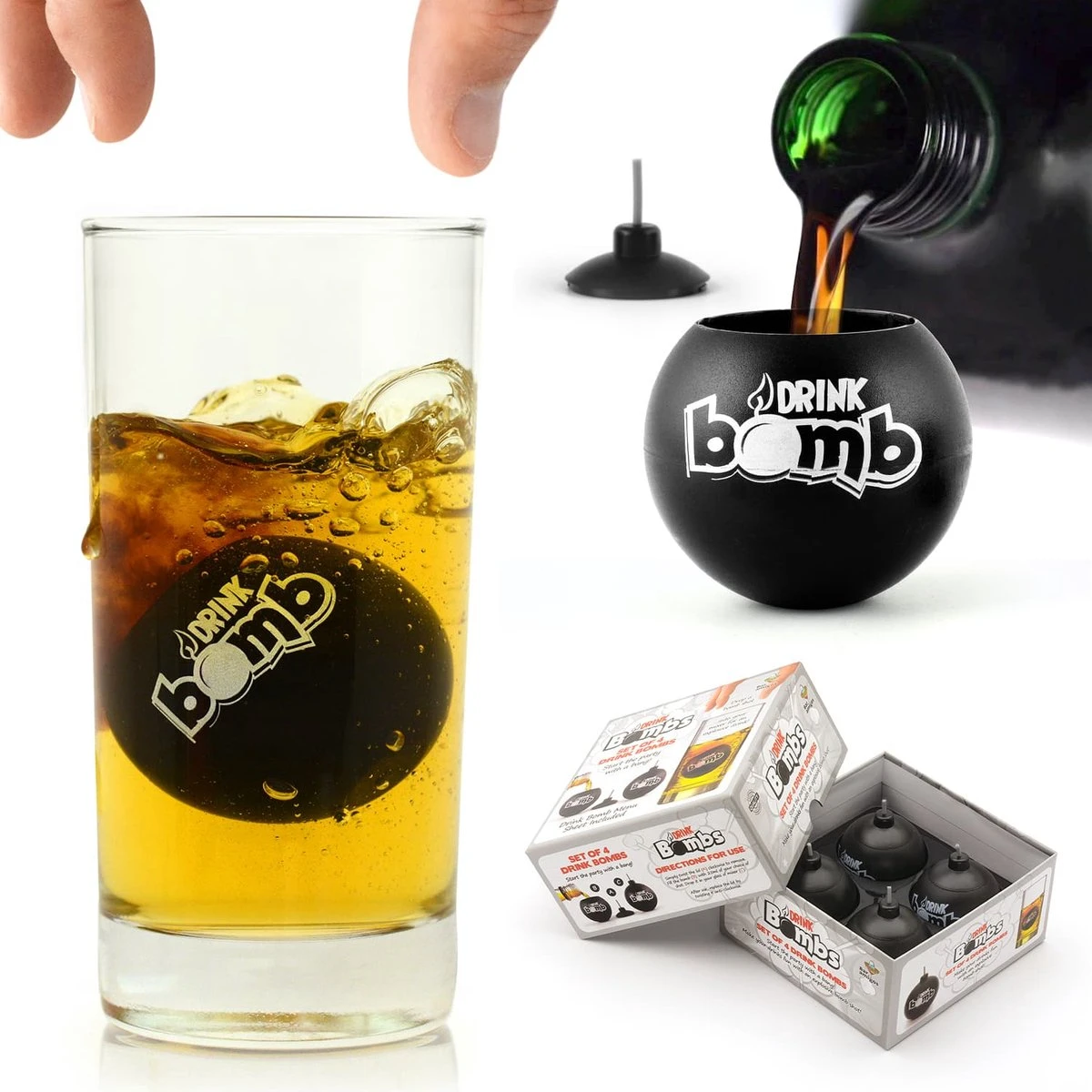 CKB LTD - Bomb Shots - Drank - Jagermeister Shotglaasjes Giftpack - Borrelglaasjes - Kunststof - Shotglazen - Zwart - 4 Stuks - Glazen Shotglas Likeur Drank Jagerbomb 18 CKB LTD - Bomb Shots - Drank - Jagermeister Shotglaasjes Giftpack - Borrelglaasjes - Kunststof - Shotglazen - Zwart - 4 Stuks - Glazen Shotglas Likeur Drank Jagerbomb - Afbeelding 16