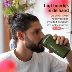 Triple J® Koffiebeker To Go - Thermosbeker - BPA & Lekvrij - 510ml - Groen -Keukenbenodigdheden 1200x1200 196