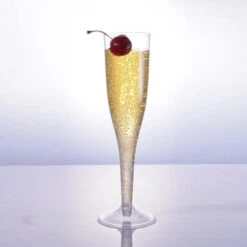 Champagneglazen - 30 Stuk(s) - 135ml - Chique - Plastic - Glazen - Transparant - Kunststof - Kerst Servies -Keukenbenodigdheden 1200x1200 1974