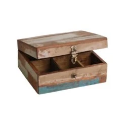 Raw Materials Scrapwood Theedoos – 6 Vakken – Gerecycled Hout -Keukenbenodigdheden 1200x1200 2012