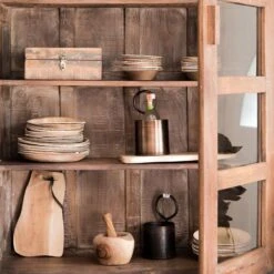 Raw Materials Scrapwood Theedoos – 6 Vakken – Gerecycled Hout -Keukenbenodigdheden 1200x1200 2015