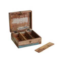 Raw Materials Scrapwood Theedoos – 6 Vakken – Gerecycled Hout -Keukenbenodigdheden 1200x1200 2021