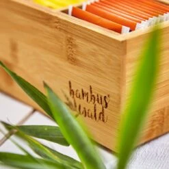 Bambuswald© Houten Theedoos Met 6 Vakken Gemaakt Van 100% Duurzame Bamboe 24 Bambuswald© Houten Theedoos Met 6 Vakken Gemaakt Van 100% Duurzame Bamboe -Keukenbenodigdheden 1200x1200 2037