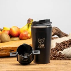 JOR Products® Thermobeker - Koffiezetapparaat - Koffiebonen - Thee - Koffiemachine - Thermoskan - Espressomachine - Reizen - Camping - Koffiefilterhouder -Keukenbenodigdheden 1200x1200 230