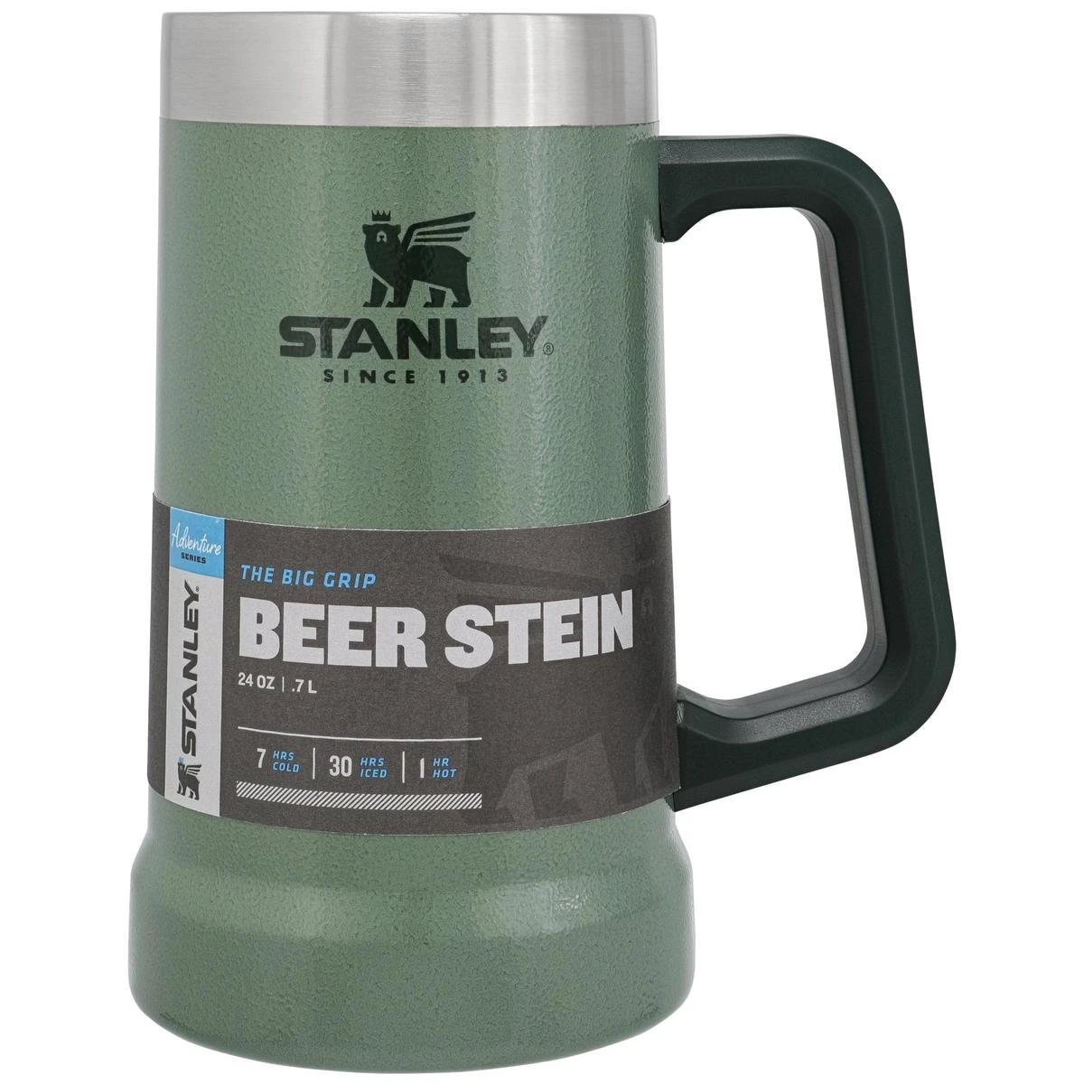 Stanley The Big Grip Beer Stein 0,7L - Beker - Hammertone Green 13 Stanley The Big Grip Beer Stein 0,7L - Beker - Hammertone Green - Afbeelding 11