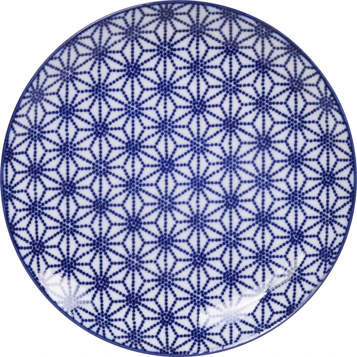 Tokyo Design Studio | Nippon Blue | Set Van 4 Borden Ø 25,7 Cm | Porselein 9 Tokyo Design Studio | Nippon Blue | Set Van 4 Borden Ø 25,7 Cm | Porselein - Afbeelding 7