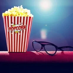 50 Duurzame Popcorn Bakjes (18x10cm) - Popcorn Zakjes Voor Filmavonden, Feestjes - Ook Geschickt Als Snoepbakje Of Feestzakje Voor Kinderen -Keukenbenodigdheden 1200x1200 542