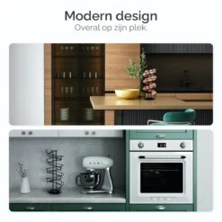 Goliving Eierrek - Eierhouder - Eiermand - Eieren Bewaren - Draaibaar - Ruimtebesparend - RVS - Zwart 15 Goliving Eierrek - Eierhouder - Eiermand - Eieren Bewaren - Draaibaar - Ruimtebesparend - RVS - Zwart -Keukenbenodigdheden 1200x1200 566