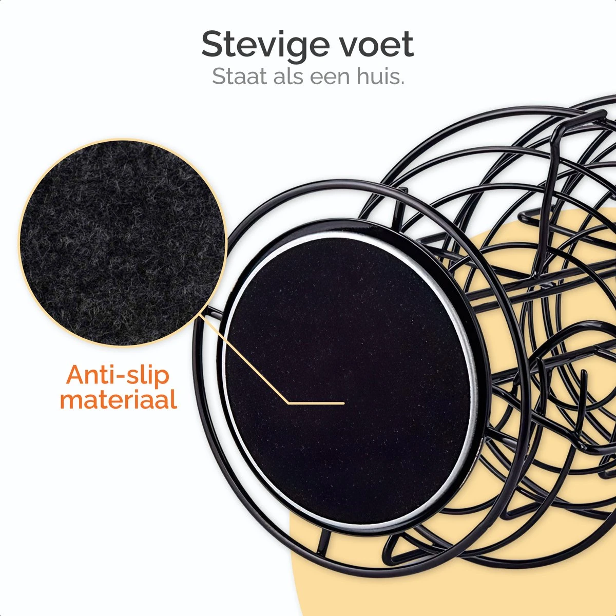 Goliving Eierrek - Eierhouder - Eiermand - Eieren Bewaren - Draaibaar - Ruimtebesparend - RVS - Zwart 10 Goliving Eierrek - Eierhouder - Eiermand - Eieren Bewaren - Draaibaar - Ruimtebesparend - RVS - Zwart - Afbeelding 8