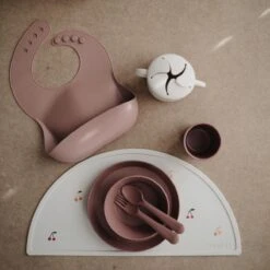 Siliconen Kommen - Mushie - Woodchuck - Set 2 -Keukenbenodigdheden 1200x1200 604