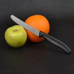 Victorinox Tafelmes 6 Stuks Zwart Krom Heft 14 Victorinox Tafelmes 6 Stuks Zwart Krom Heft -Keukenbenodigdheden 1200x1200 697