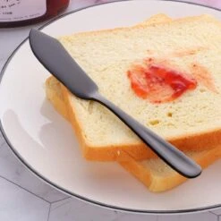 House Of Husk Botermesjes Set - Zwart - RVS - Botermes - Smeermessen - Tapas Mesjes - 6 Stuks 12 House Of Husk Botermesjes Set - Zwart - RVS - Botermes - Smeermessen - Tapas Mesjes - 6 Stuks -Keukenbenodigdheden 1200x1200 716