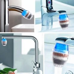 Waterfilter Voor Op De Kraan - 2 Stuks - Zuiver Water - Waterontkalker - Waterzuivering - Kraanfilter - Waterontharder - Blauw -Keukenbenodigdheden 1200x1200 76