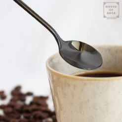 House Of Husk® Theelepels Set - Theelepeltjes - Koffielepels - Koffielepeltjes - RVS - 13cm - 12 Stuks - Zwart -Keukenbenodigdheden 1200x1200 826