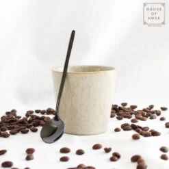 House Of Husk® Theelepels Set - Theelepeltjes - Koffielepels - Koffielepeltjes - RVS - 13cm - 12 Stuks - Zwart -Keukenbenodigdheden 1200x1200 829