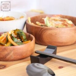 House Of Husk 1 Persoons Chopstick Set - 1 Paar Metalen Koreaanse Eetstokjes - Inclusief Eetlepel En Houder - RVS - Metaal - Eetstokjes - Koreaans - Vaatwasserbestendig - Sushi Chopsticks - Noodles - Zwart -Keukenbenodigdheden 1200x1200 876