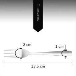 Gebaksvorkjes - Set Van 12 Taartvorkjes - Rvs - 13,5 Cm 10 Gebaksvorkjes - Set Van 12 Taartvorkjes - Rvs - 13,5 Cm -Keukenbenodigdheden 1200x1200 910