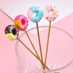 Gebaksvorkjes Donut Set Van 4 Taartvorkjes - Goud -Keukenbenodigdheden 1200x1200 914