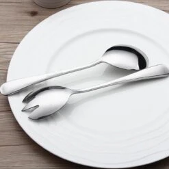 Alheco Klein Slabestek - Voor 2/3 Persoons Saladekommen - 2-delig Saladebestek - Zilver 8 Alheco Klein Slabestek - Voor 2/3 Persoons Saladekommen - 2-delig Saladebestek - Zilver -Keukenbenodigdheden 1200x1200 942