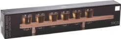 Excellent Houseware Bamboe 6x Shotglaasjes/shotjes Houder 45 Cm 8 Excellent Houseware Bamboe 6x Shotglaasjes/shotjes Houder 45 Cm -Keukenbenodigdheden 1200x394 5