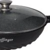 Cheffinger Wokpan Met Deksel - 32cm - Zwart - Pan - Keukenaccessoires 2 Cheffinger Wokpan Met Deksel - 32cm - Zwart - Pan - Keukenaccessoires -Keukenbenodigdheden 1200x412 2