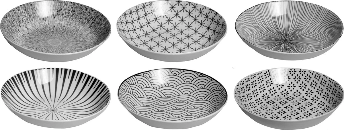 Studio Tavola Serviesset Black Sailor 18-Delig 5 Studio Tavola Serviesset Black Sailor 18-Delig - Afbeelding 3