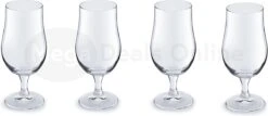Merkloos Bierglas - 37cl - Set 4 Stuks -Keukenbenodigdheden 1200x518 4