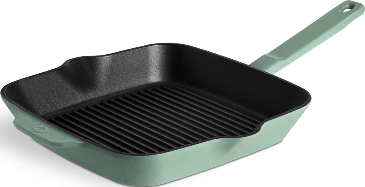 Springlane Gietijzeren Grillpan Mint, 26 Cm 13 Springlane Gietijzeren Grillpan Mint, 26 Cm - Afbeelding 11