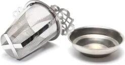 Merkloos ARELO Theezeef Met Uitlekschaaltje - RVS - 2 Stuks -Keukenbenodigdheden 1200x624 5