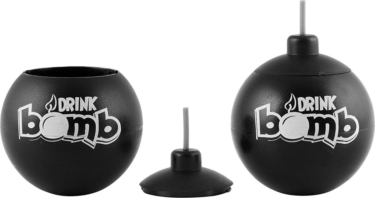 CKB LTD - Bomb Shots - Drank - Jagermeister Shotglaasjes Giftpack - Borrelglaasjes - Kunststof - Shotglazen - Zwart - 4 Stuks - Glazen Shotglas Likeur Drank Jagerbomb 4 CKB LTD - Bomb Shots - Drank - Jagermeister Shotglaasjes Giftpack - Borrelglaasjes - Kunststof - Shotglazen - Zwart - 4 Stuks - Glazen Shotglas Likeur Drank Jagerbomb - Afbeelding 2