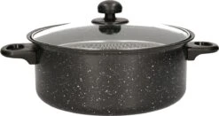 Benson Frituurpan Met Korf - Ø 26 Cm - Carbonstaal Met Marmer Coating -Keukenbenodigdheden 1200x638 5