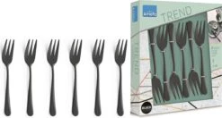 Amefa Taartvorkjes - 6 Stuks - Zwart -Keukenbenodigdheden 1200x639 3